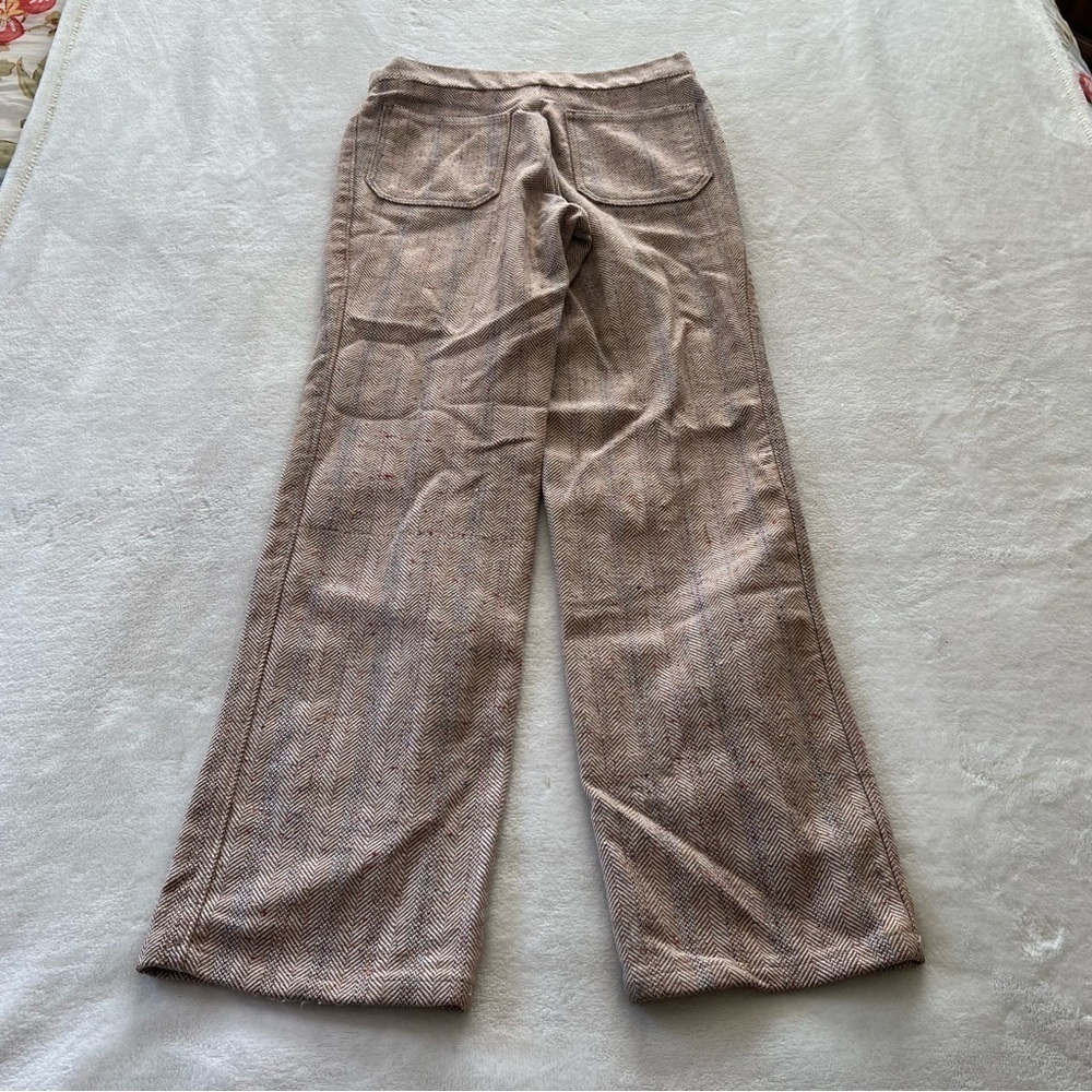 Vintage Y2K Low Rise Tweed Plaid Trousers - Picture 3 of 9